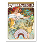 Alphonse Mucha, Biscuits Lefèvre, 1897