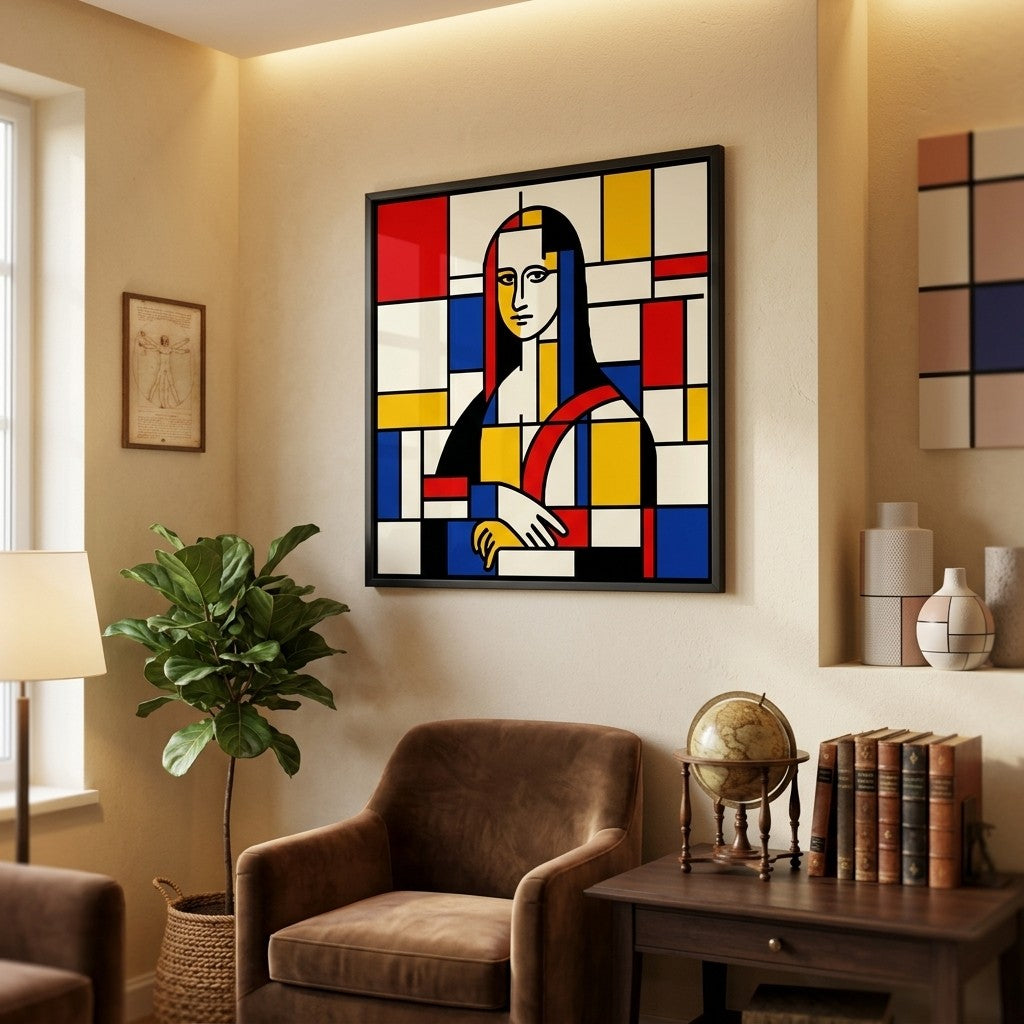 Andreu Gallartt, Mondrian X Gioconda, 2026