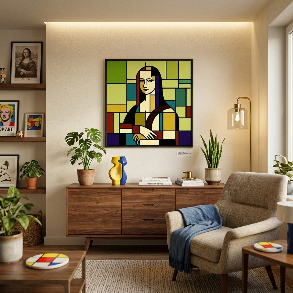 Andreu Gallartt, Mondrian X Gioconda, 2026