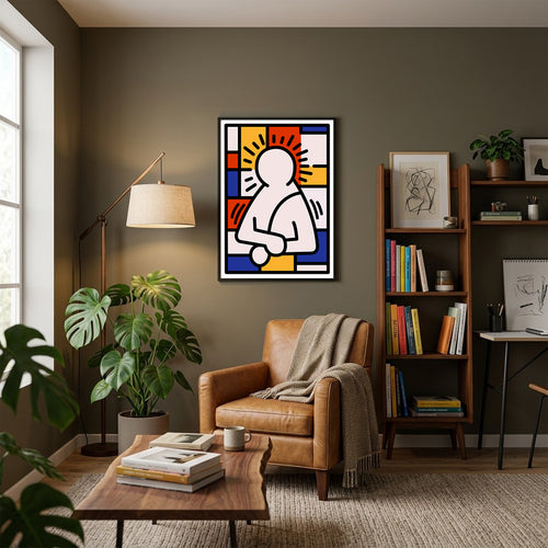 Andreu Gallartt, Mondrian X Haring X Gioconda, 2026