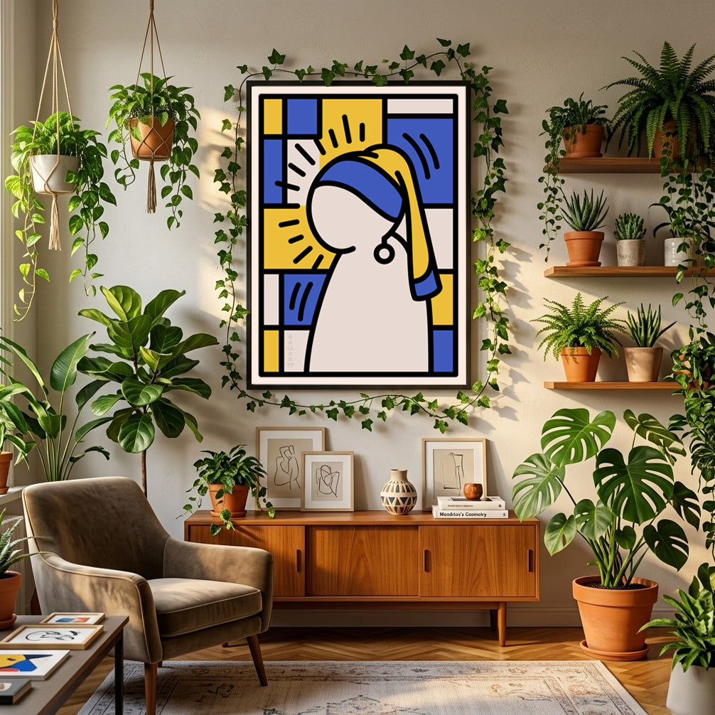 Andreu Gallartt, Mondrian X Haring X Vermeer, 2026