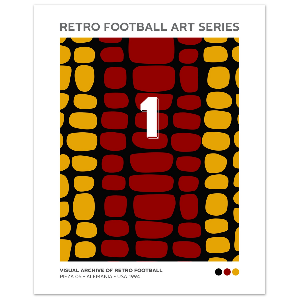 Buenpóster, Visual Archive of Retro Football, N05 - Posters retro del mundial de fútbol 1994 - 2026