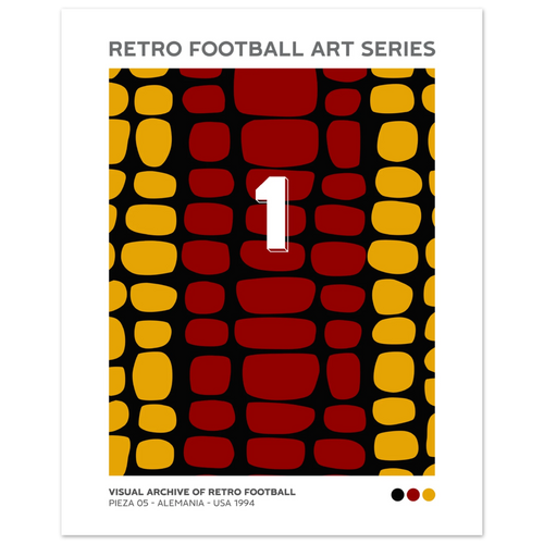 Buenpóster, Visual Archive of Retro Football, N05 - Posters retro del mundial de fútbol 1994 - 2026