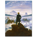 Caspar David Friedrich, Wanderer above the Sea of Fog, 1818