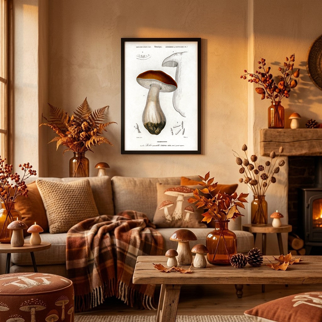 Charles Dessalines D' Orbigny,  Penny bun (Boletus edulis), 1849