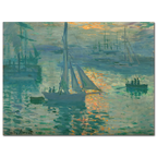 Claude Monet, Sunrise, Marine 1873