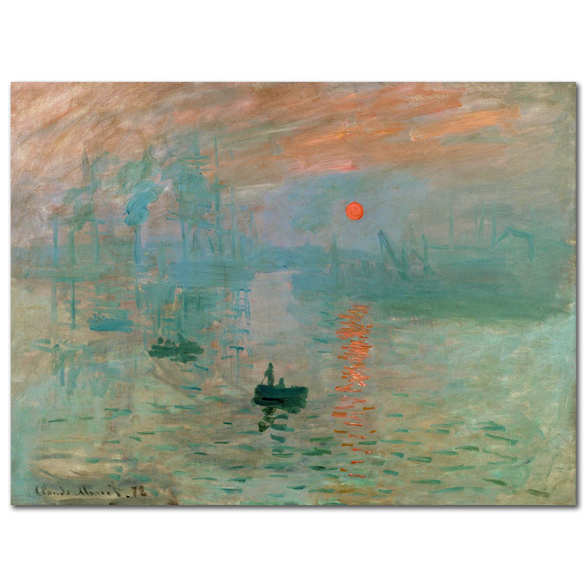 Claude Monet, Impression, Sunrise, 1872