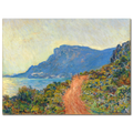 Claude Monet, La Corniche cerca de Mónaco, 1884