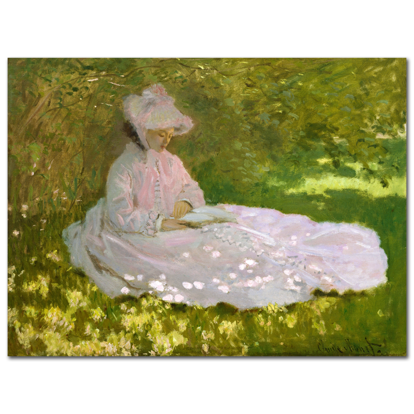 Claude Monet, Springtime, 1872