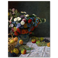 Claude Monet, Still Life with Flowers and Fruit, 1869