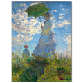 Claude Monet, Woman with a parasol, 1875