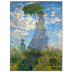 Claude Monet, Woman with a parasol, 1875