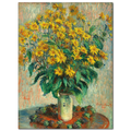 Claude Monet, Jerusalem artichoke flowers, 1880
