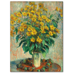 Claude Monet, Jerusalem artichoke flowers, 1880
