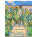 Claude Monet, The Artist's Garden at Vétheuil, 1881