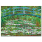 Claude Monet, The Japanese footbridge, 1899