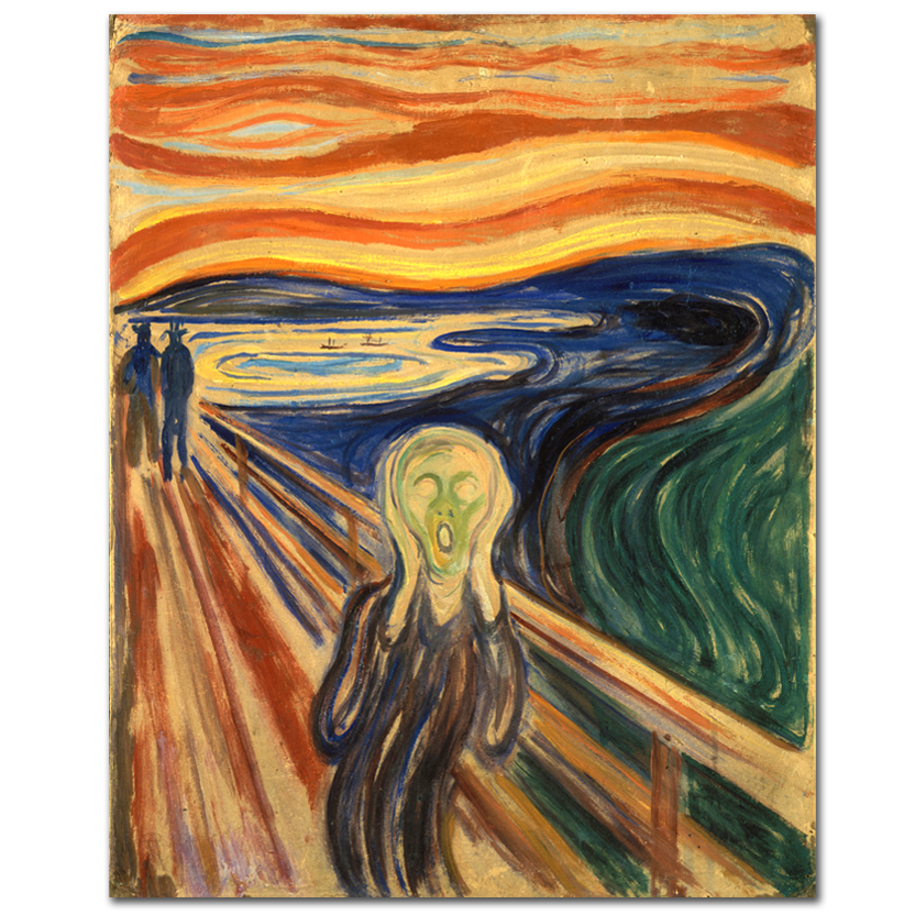 Edvard Munch, The Scream, 1895