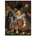 Frans Hals, Merrymakers at Shrovetide, 1616-17