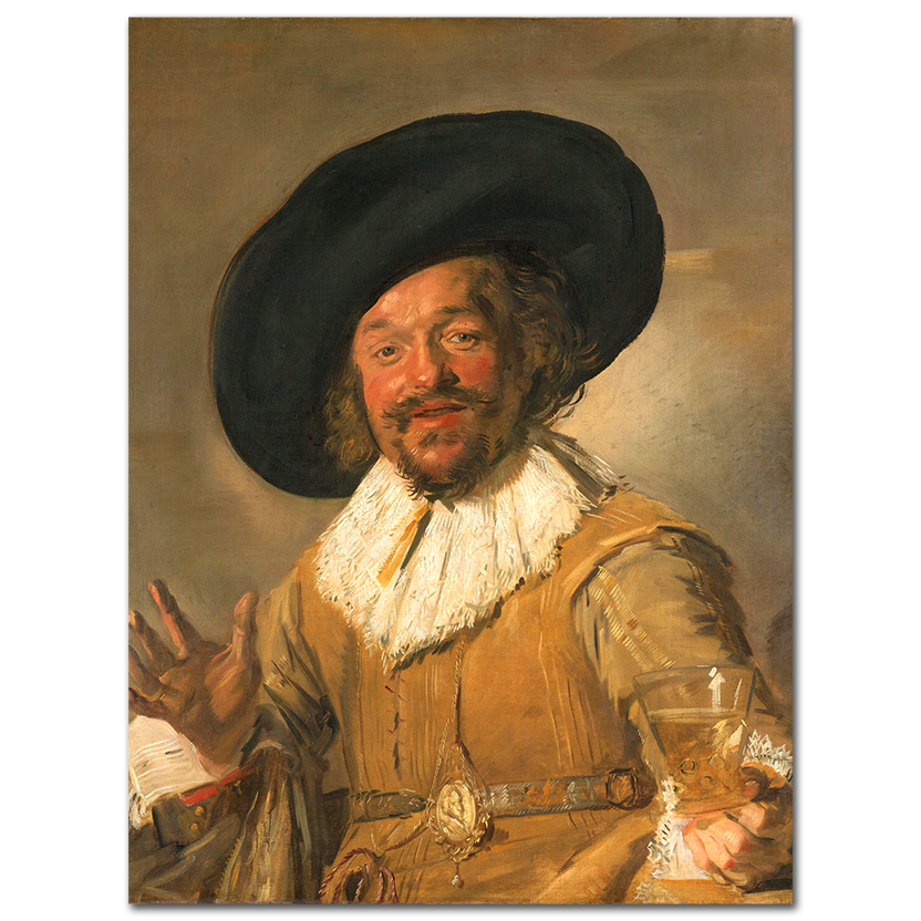 Frans Hals, The Merry Drinker, 1627-28
