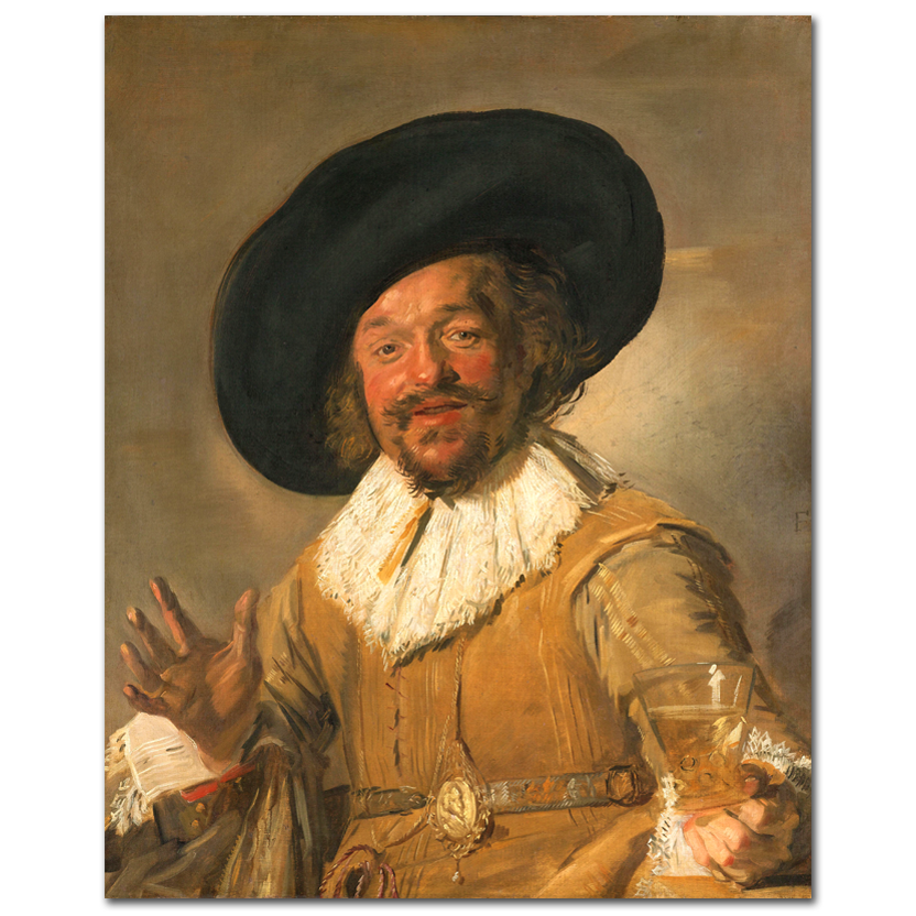 Frans Hals, The Merry Drinker, 1627-28