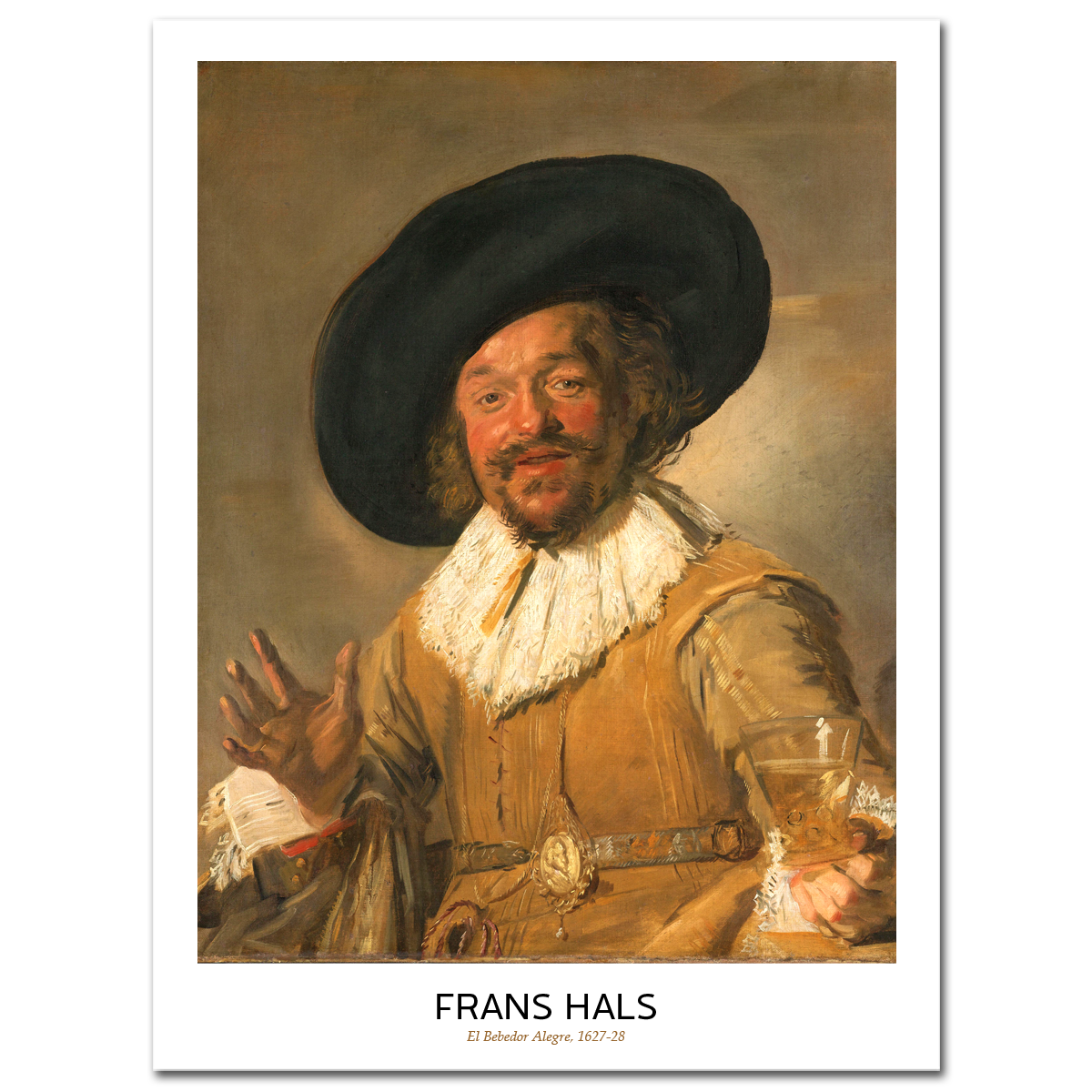 Frans Hals, The Merry Drinker, 1627-28