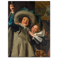Frans Hals, Young Man and Woman in an Inn, 1623