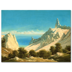 Georg Emil Libert, View of sommerspiret, 1846