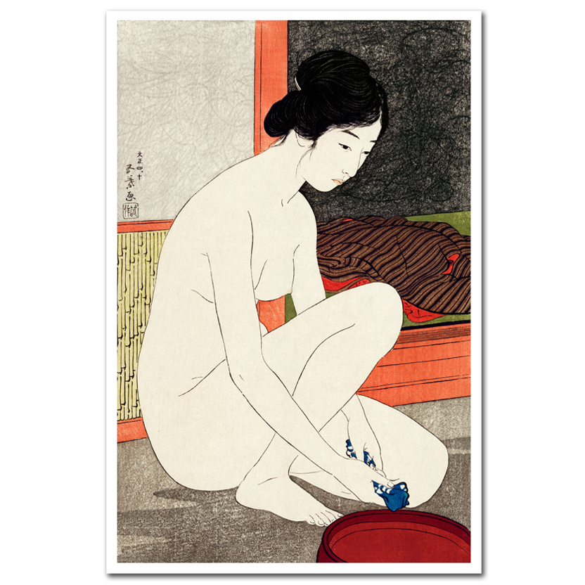 Goyō Hashiguchi , Yokugo no onna, 1915