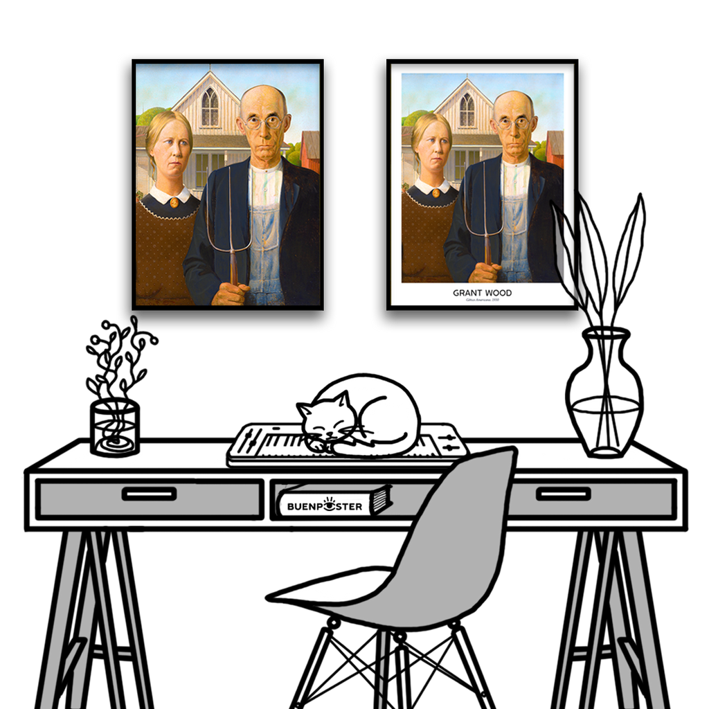 Grant Wood, American Gothic, 1930