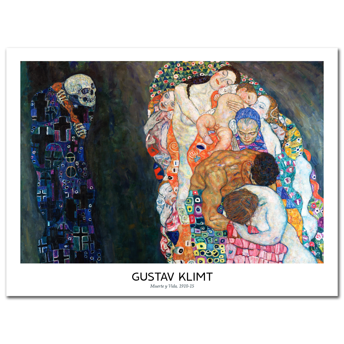 Gustav Klimt, Death and Life, 1910-15