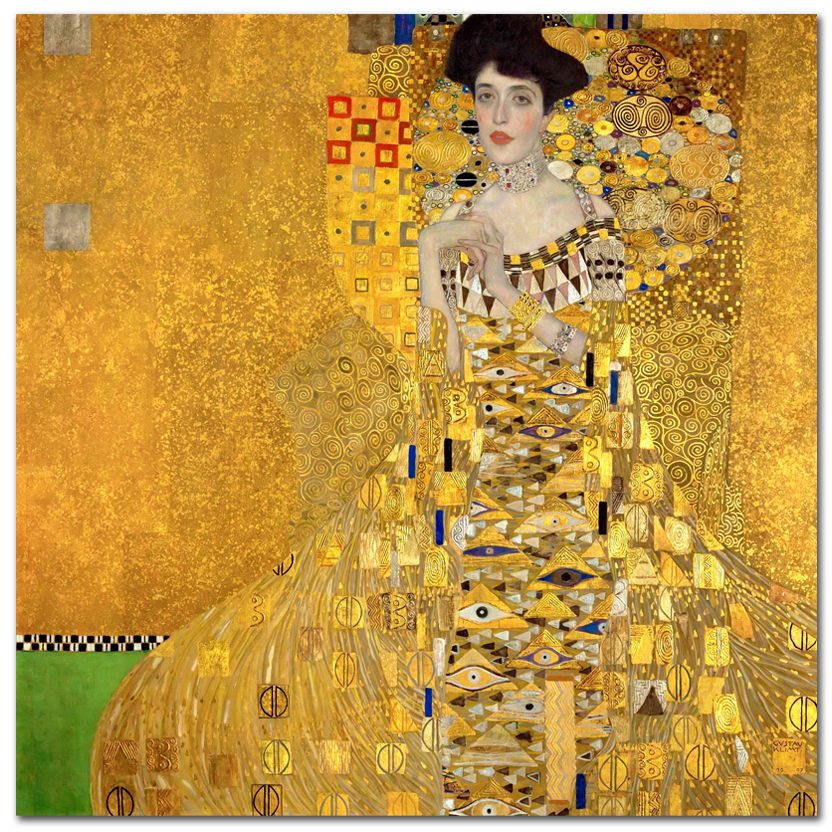 Gustav Klimt, Adele Bloch-Bauer, 1907