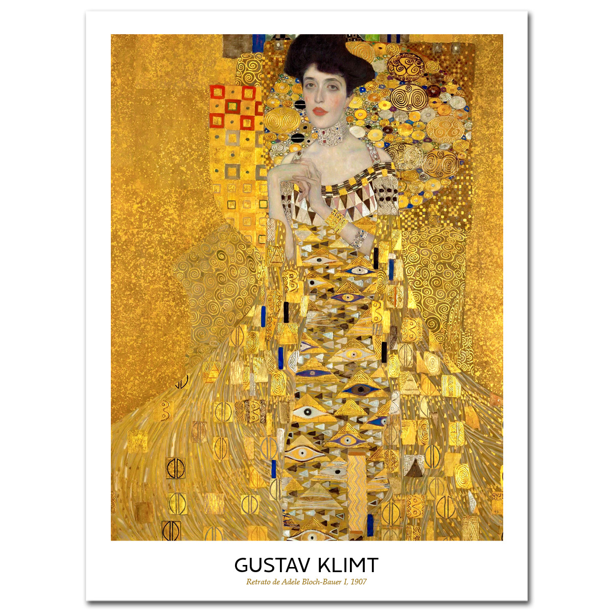 Gustav Klimt, Adele Bloch-Bauer, 1907