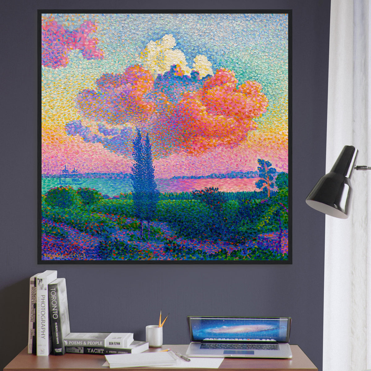 Henri-Edmond Cross, The Pink Cloud, 1896