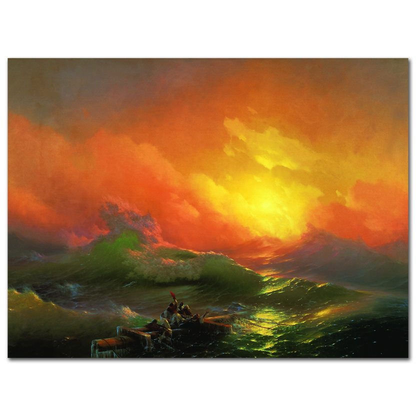 Ivan Aivazovsky, The Ninth Wave, 1850