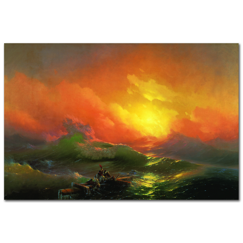 Ivan Aivazovsky, The Ninth Wave, 1850
