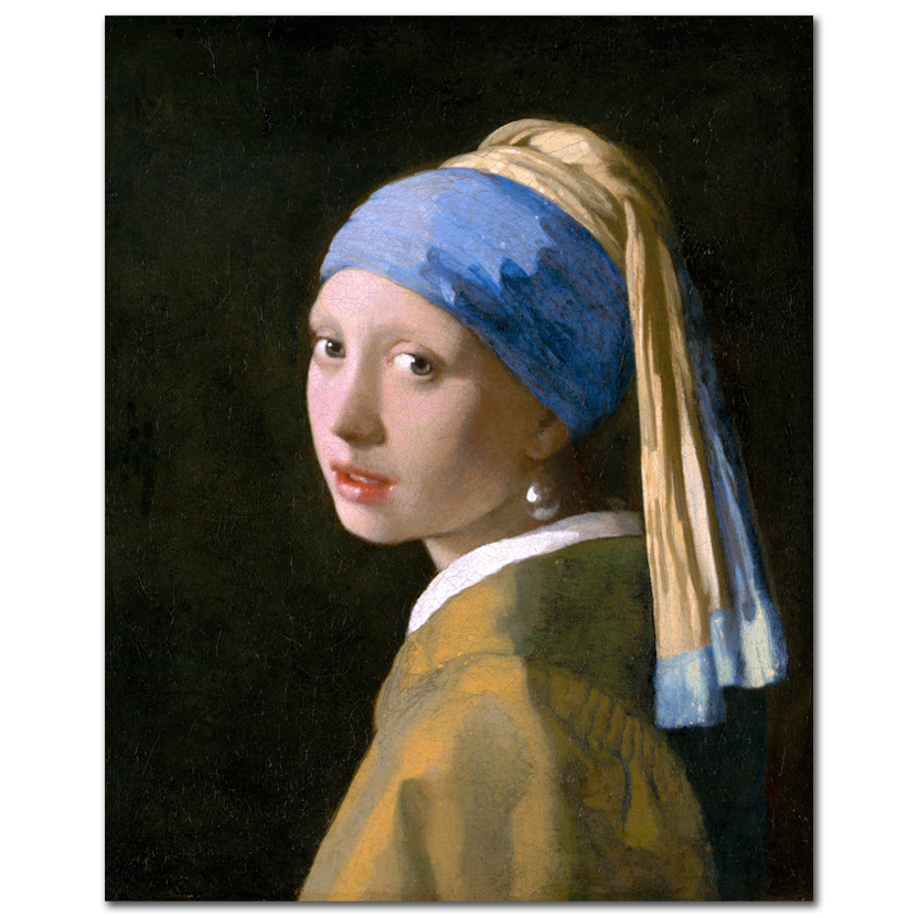 J. Vermeer, La Chica de la Perla, 1665