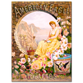 Julius Bien, American Eagle, Fine cut Chewing Tobacco, 1885
