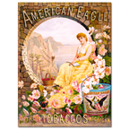 Julius Bien, American Eagle, Fine cut Chewing Tobacco, 1885