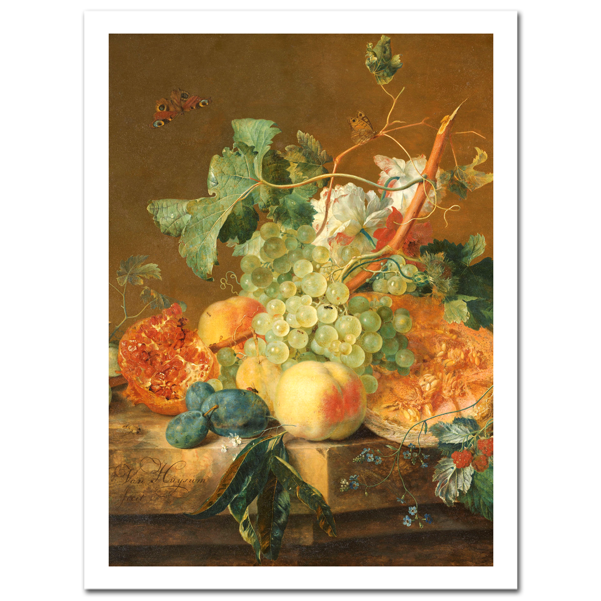 Jan van Huysum, Still Life with Fruit, 1700-39