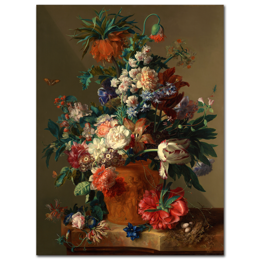 Jan van Huysum, Vase of Flowers, 1722