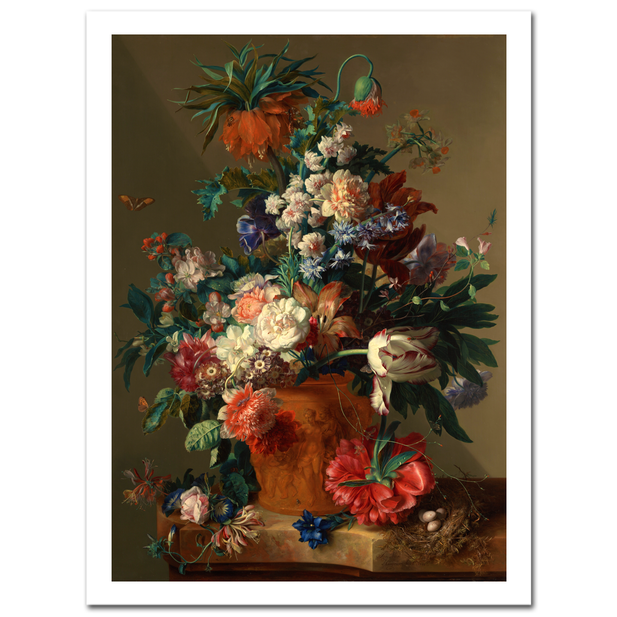 Jan van Huysum, Vase of Flowers, 1722