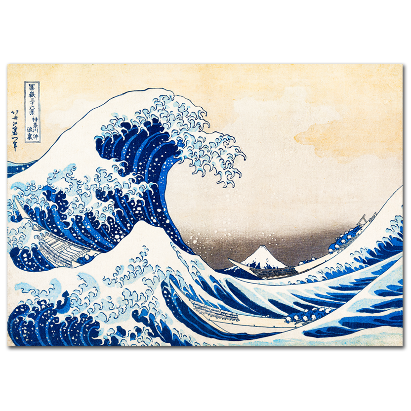 Katsushika Hokusai, The Great Wave off Kanagawa, 1831