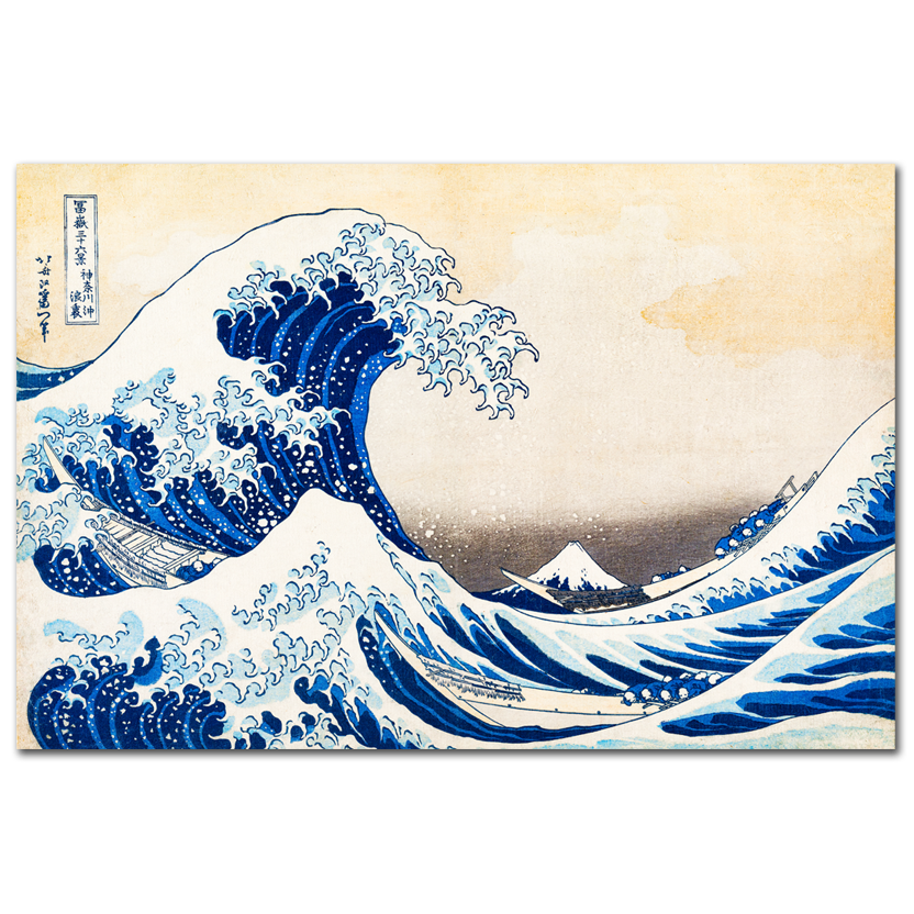 Katsushika Hokusai, The Great Wave off Kanagawa, 1831