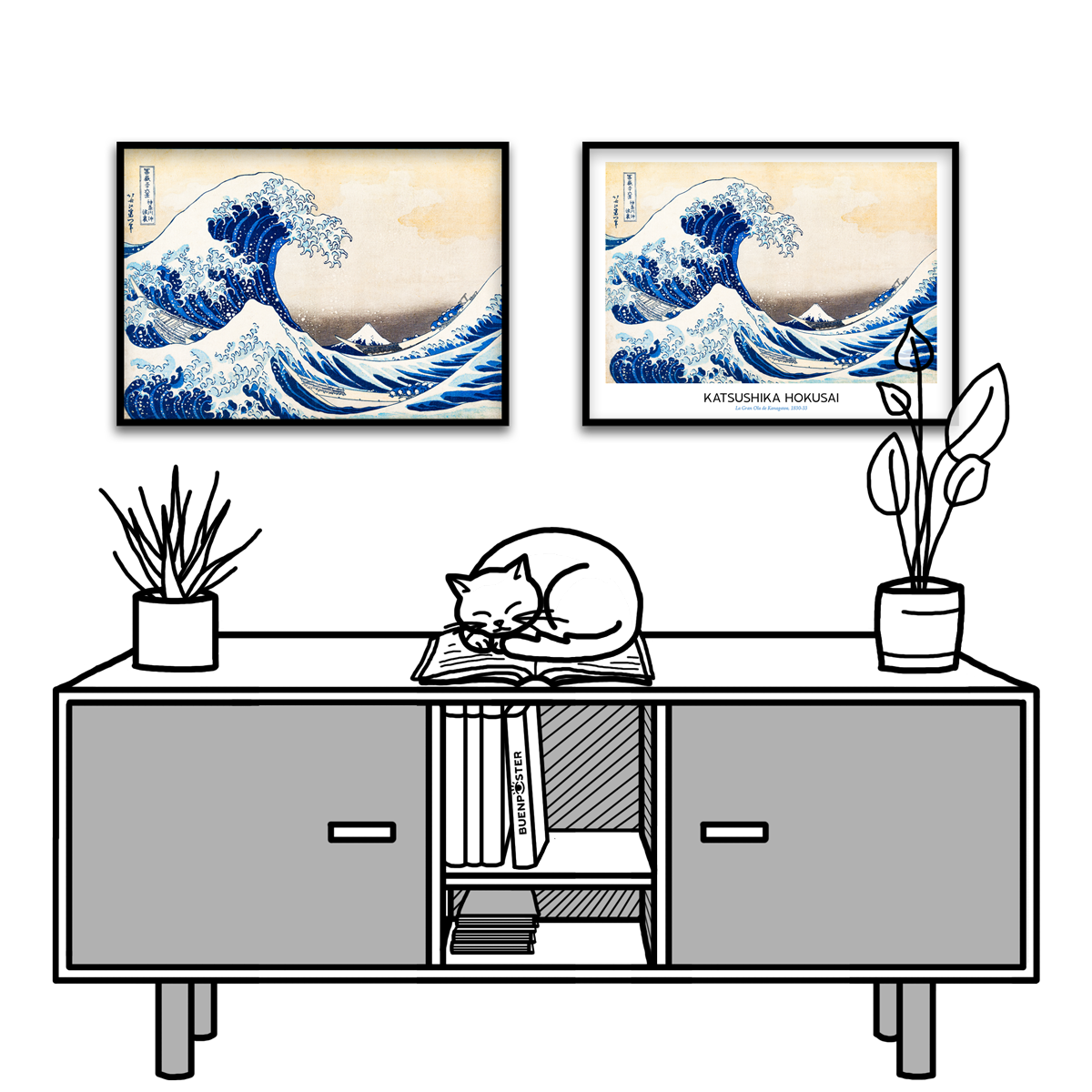 Katsushika Hokusai, The Great Wave off Kanagawa, 1831