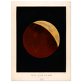 Póster de É. Léopold Trouvelot, Partial Eclipse of the Moon, 1874, Buenpsoter
