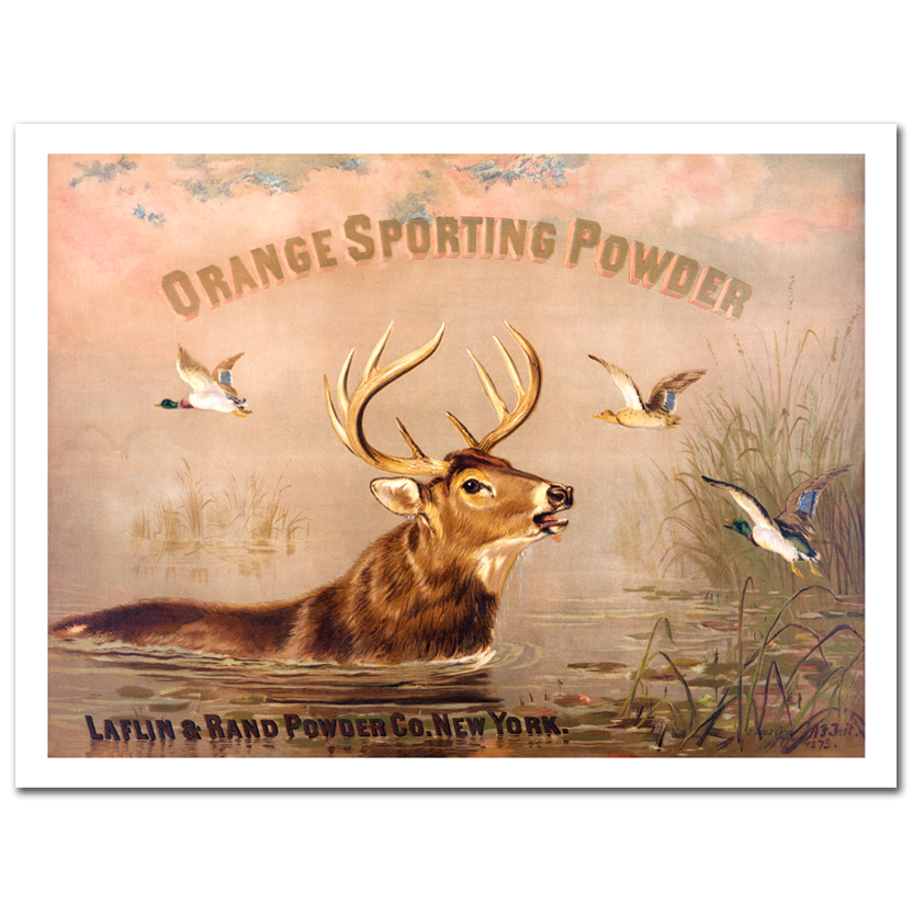Laflin & Rand Powder, Orange sporting powder, 1873