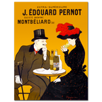 Leonetto Cappiello, Man and woman at a cafe, 1900