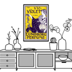 Louis Rhead, Try vio-violet, a new Lundborg perfume, 1890s