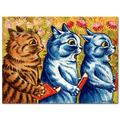 Louis Wain, Three Cats Singing, 1925-39