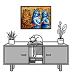 Louis Wain, Three Cats Singing, 1925-39